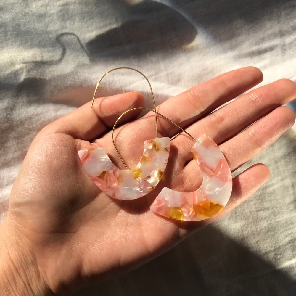 Acrylic earrings